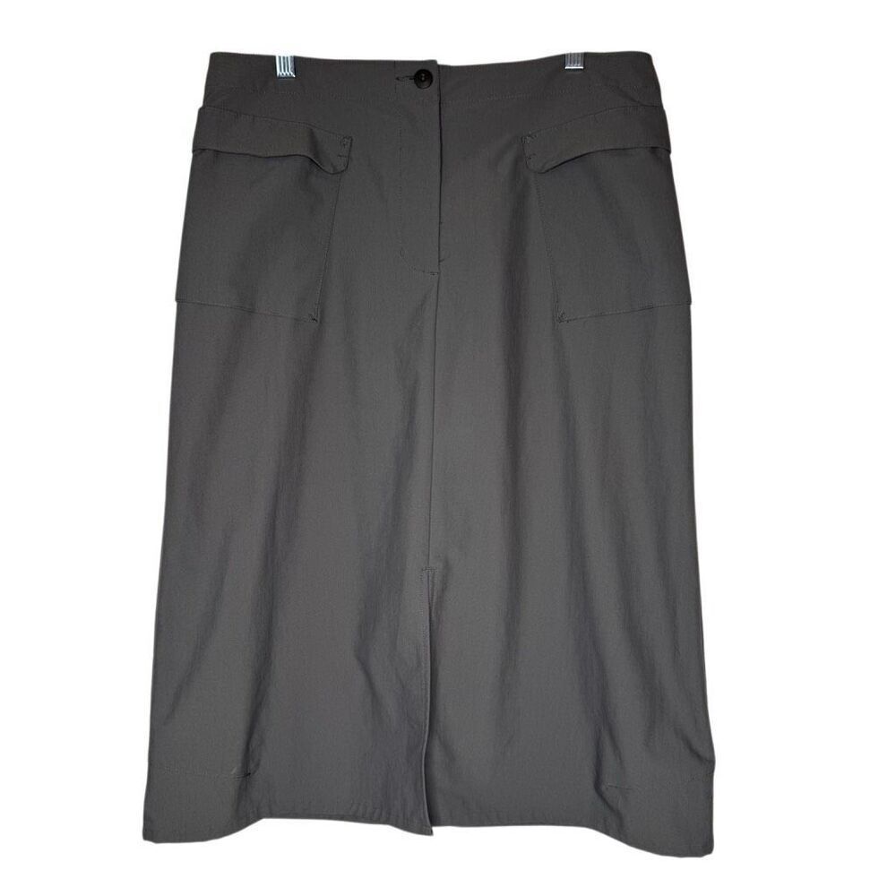 Vintage Patagonia Skirt Khaki Midi Utility Size 14 Gorpcore, Cargo, Normcore